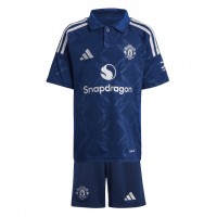 Manchester United Alejandro Garnacho #17 Replica Away Minikit 2024-25 Short Sleeve (+ pants)